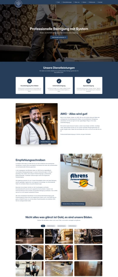 AWG Service Screenshot