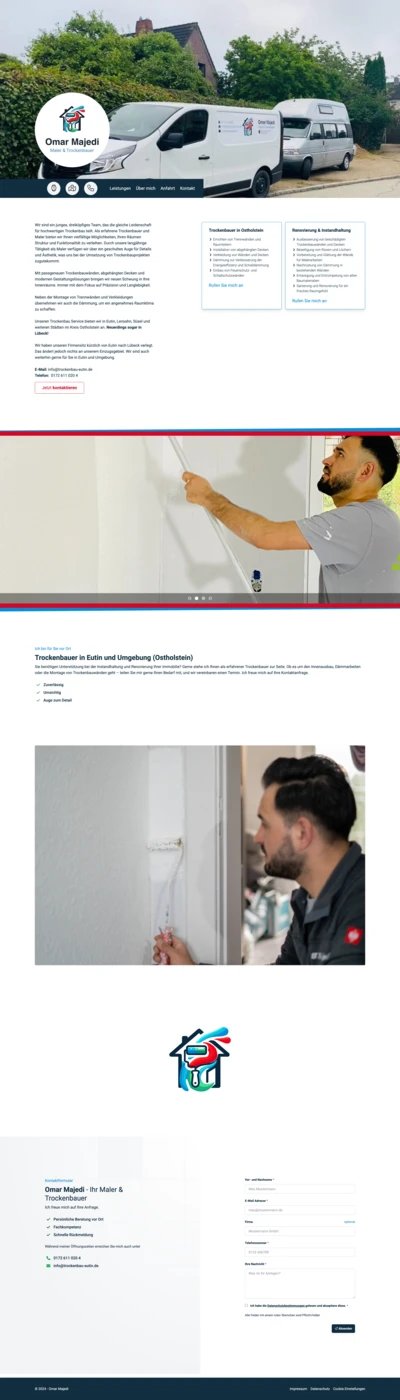 Trockenbau Eutin Screenshot