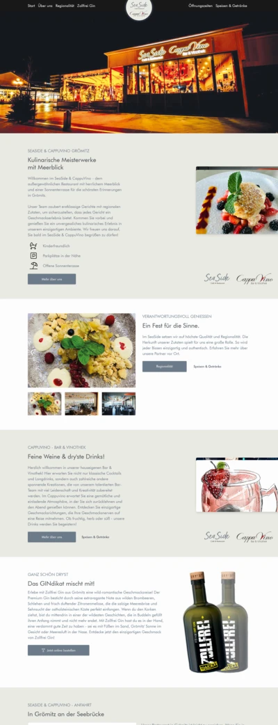 SeaSide & CappuVino Screenshot